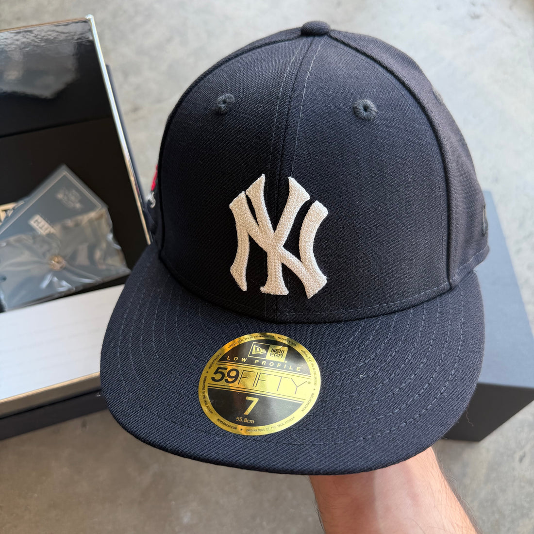 Kith NYY Loyalty Fitted Hat Navy