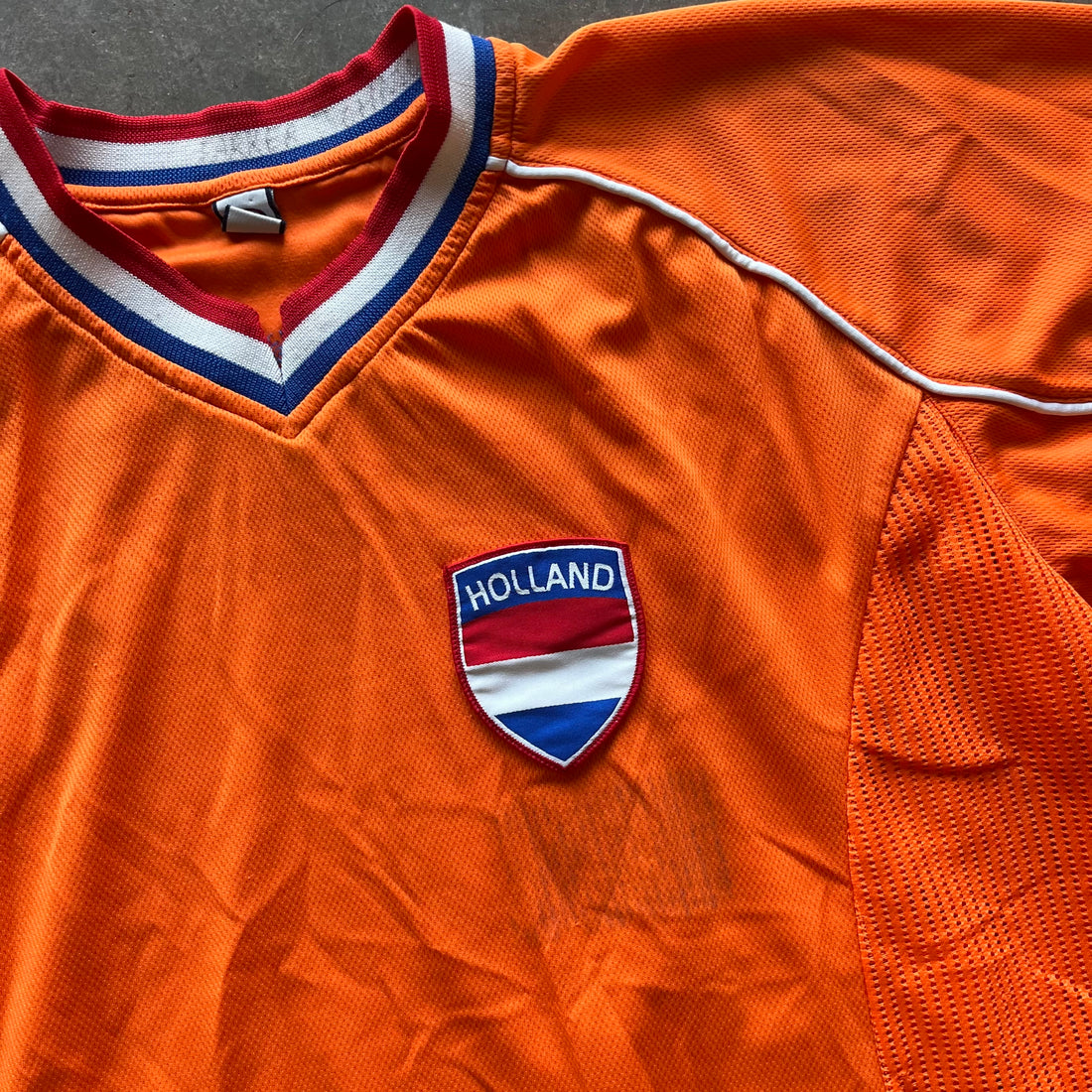L 90s Holland Soccer Jersey