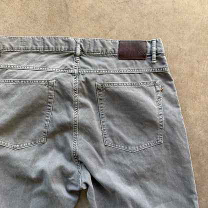 33x30 Grey Corduroy Billy Reid Pants