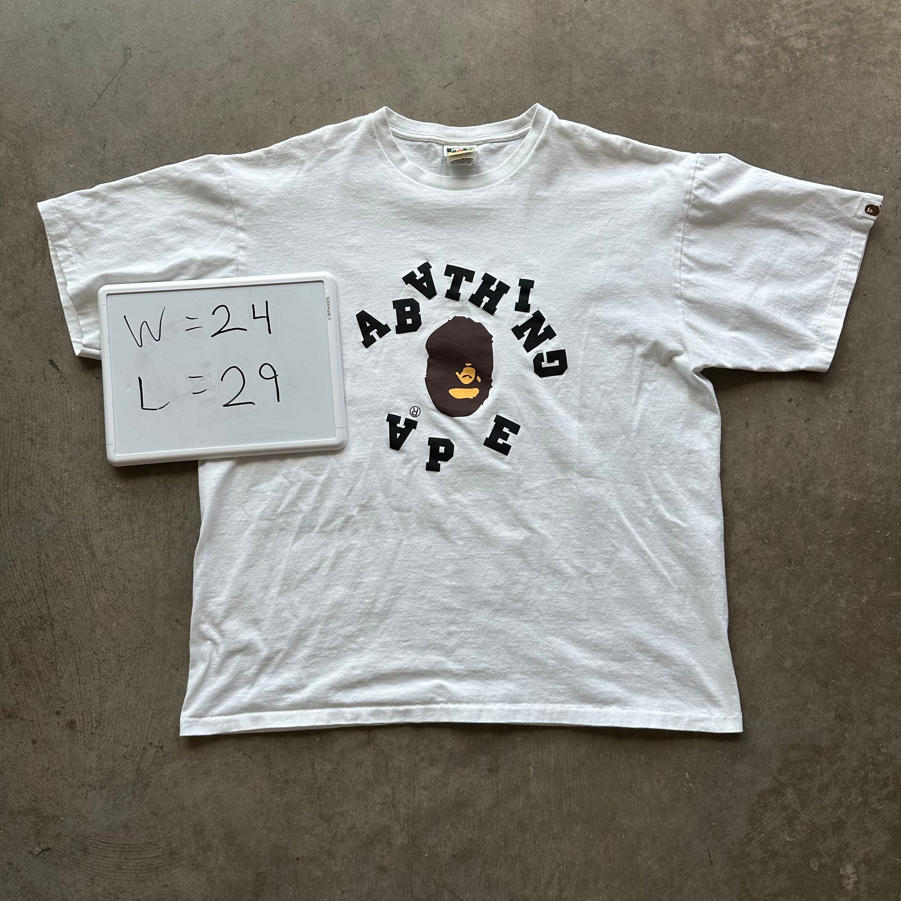 XXXL Bape Upside Down Logo Tee