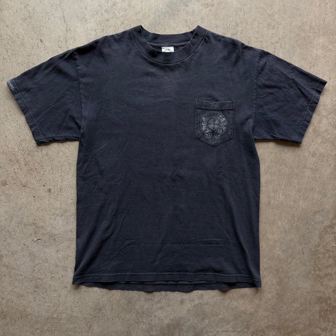L Vintage Chrome Hearts Cemetery Tee