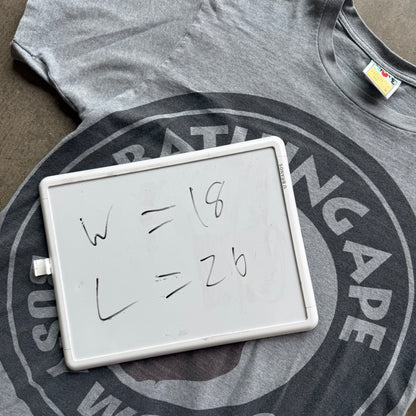 L Bape Circle Logo Tee