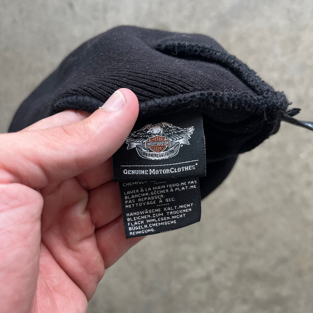 90s Harley Davidson Beanie