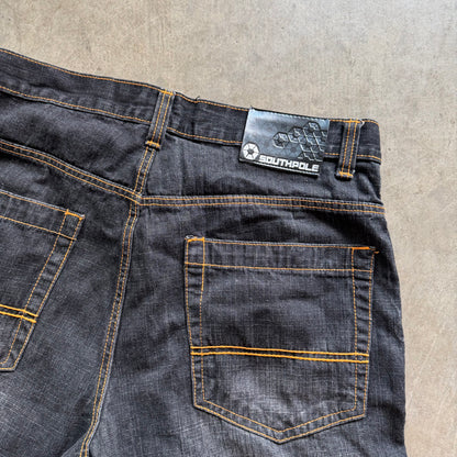 36w Black SouthPole Jorts