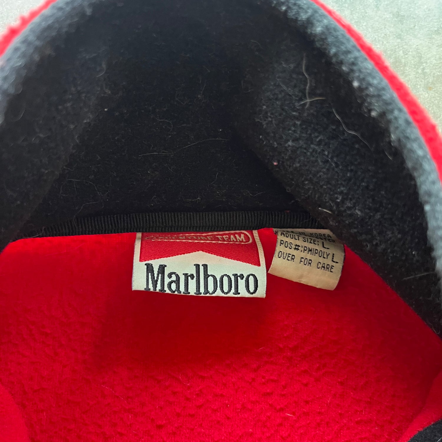 L 90s Marlboro Gecko Fleece