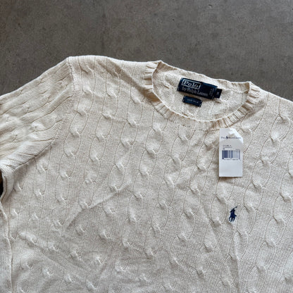 M Brand New Silk Polo Sweater