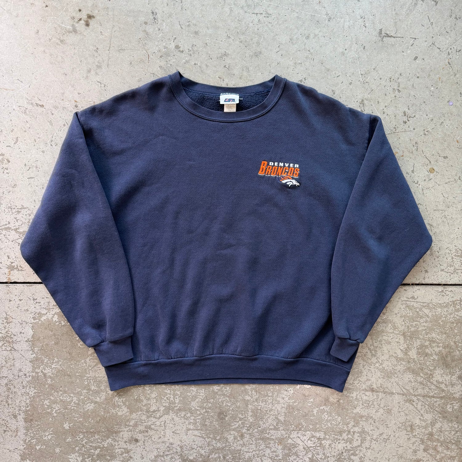 XL 00s Denver Broncos Crewneck