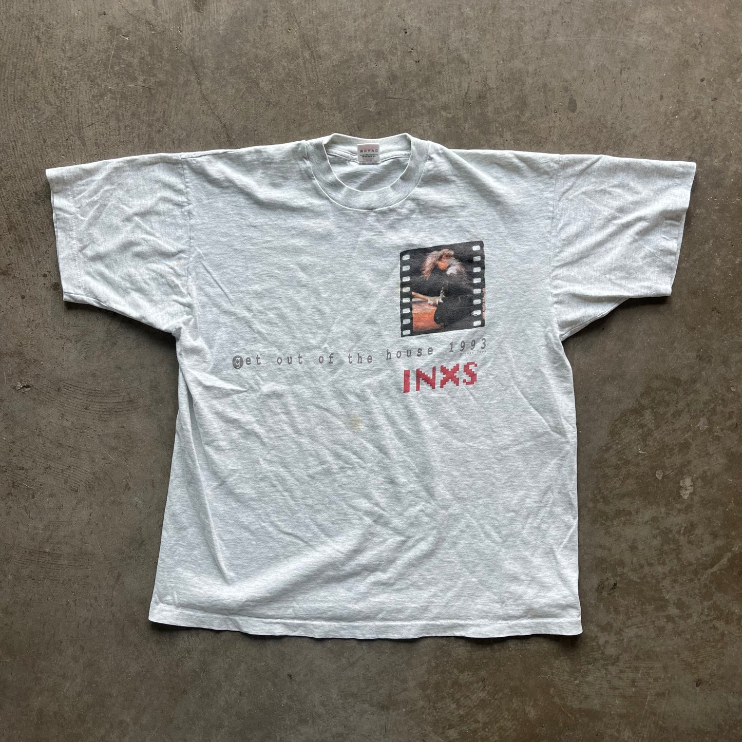 XL 93 INXS Band Tee