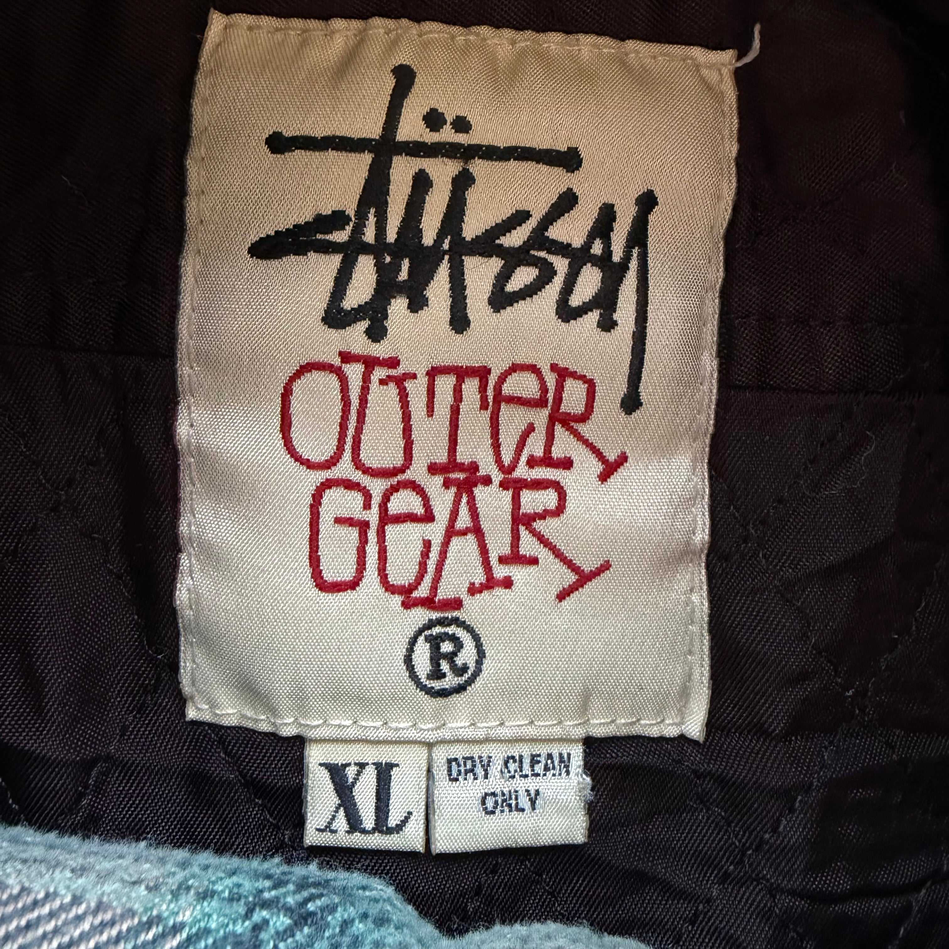XL Stussy Outer Gear Padded Flannel