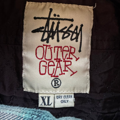 XL Stussy Outer Gear Padded Flannel