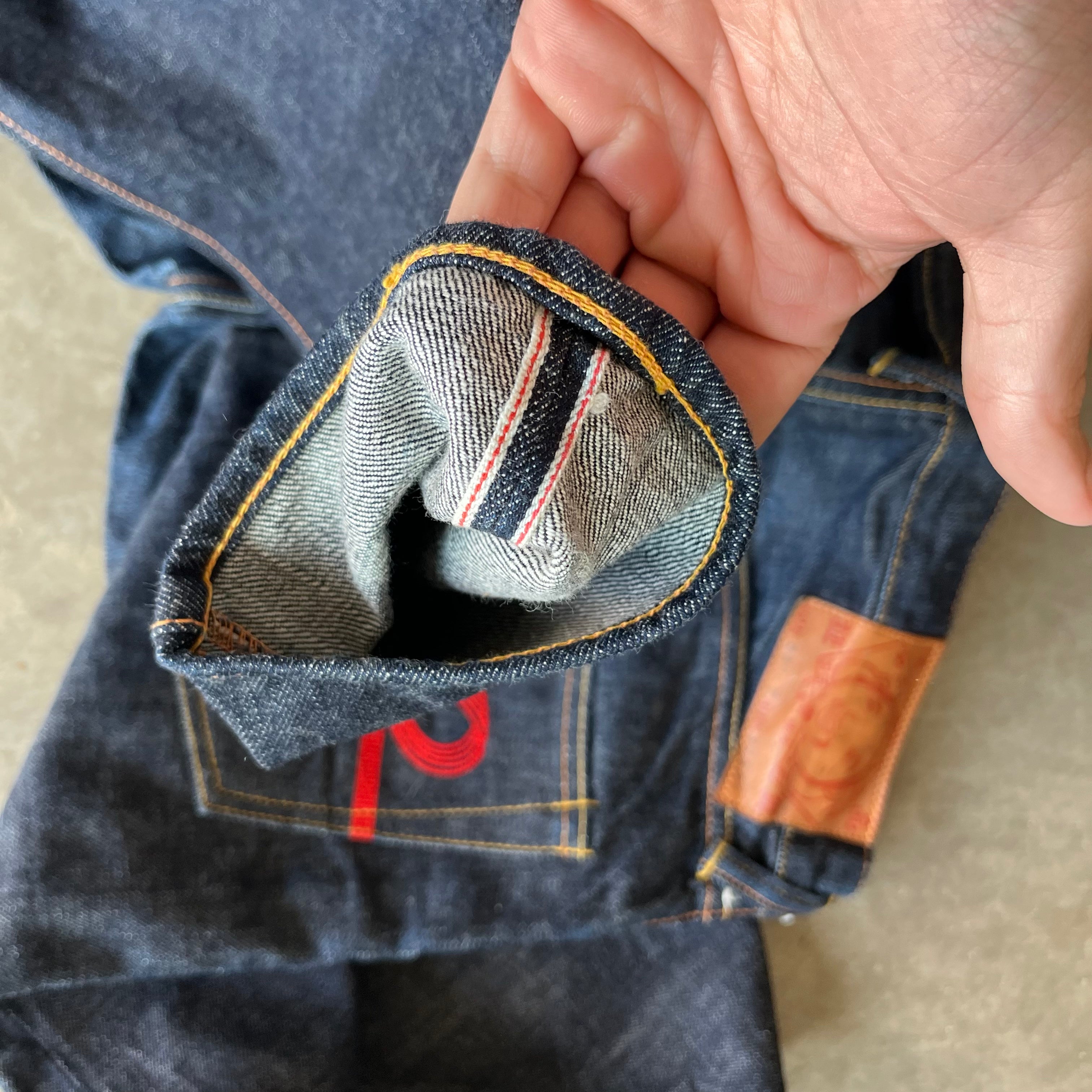 32x32 Evisu Ribbon Jeans