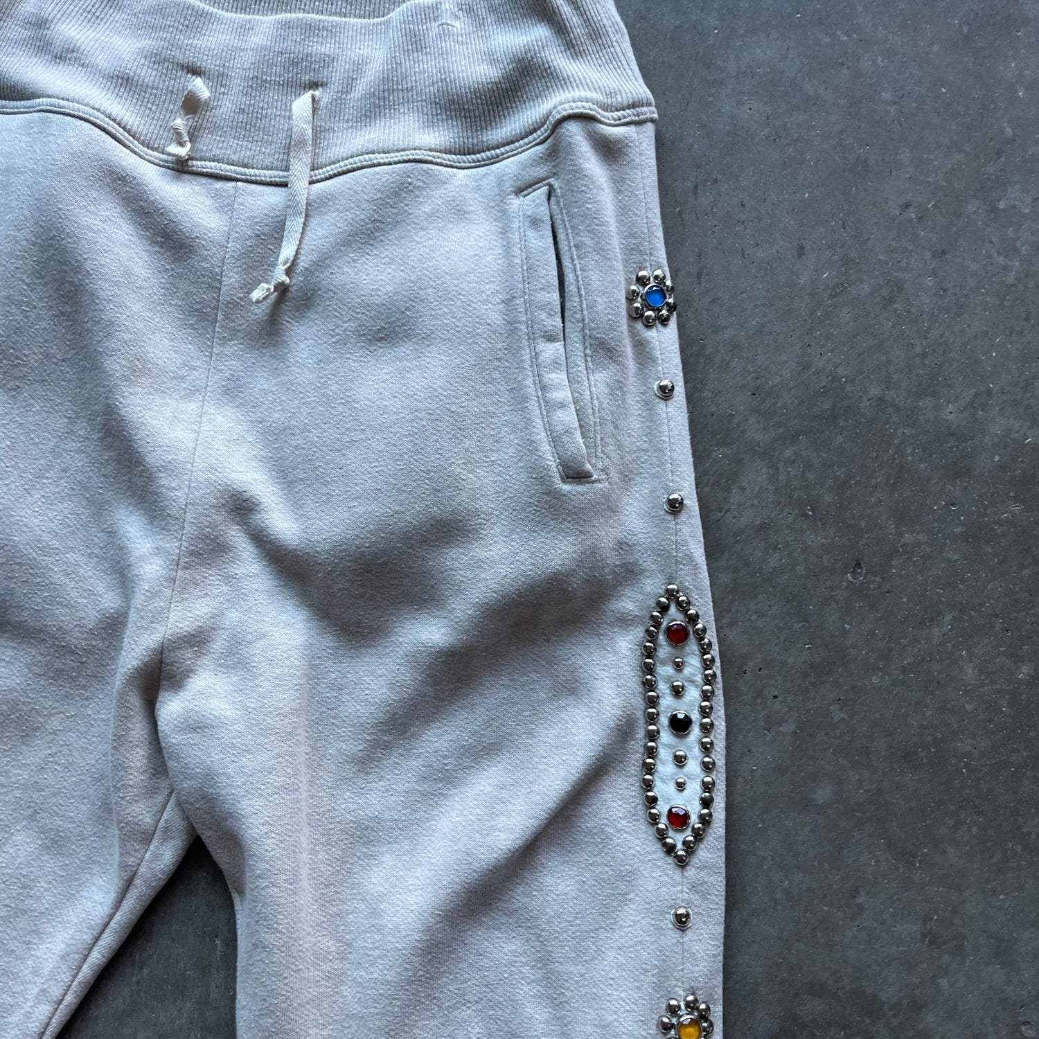 M Kapital Rhinestone Sweatpants
