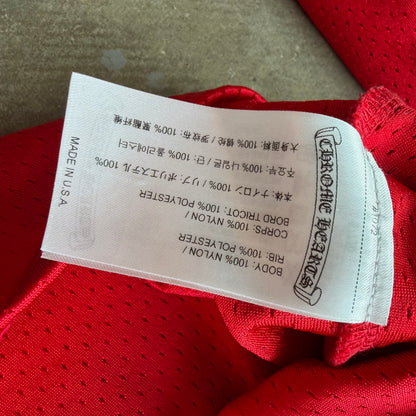 L Chrome Hearts Matty Boy Mesh Jersey Red