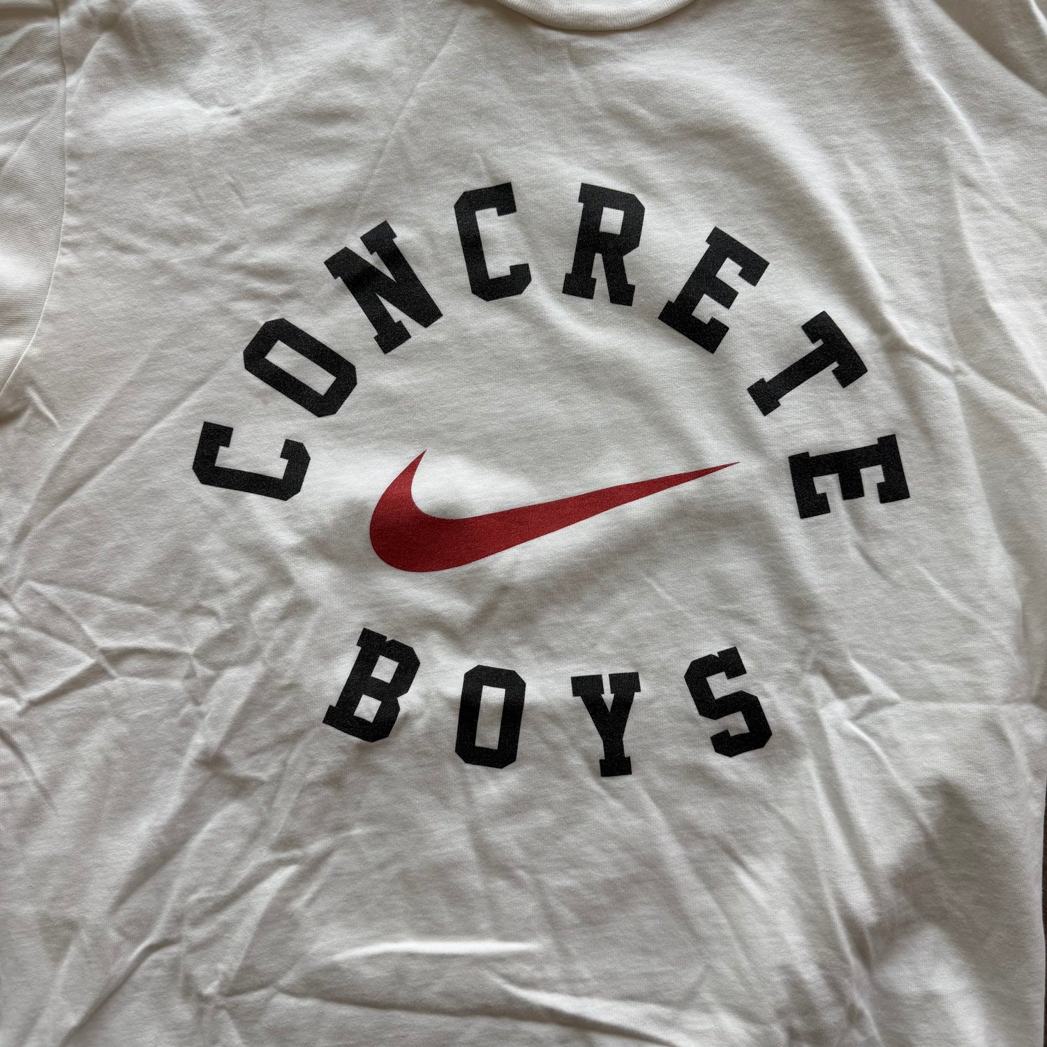 L Nike x Concrete Boys Logo Tee