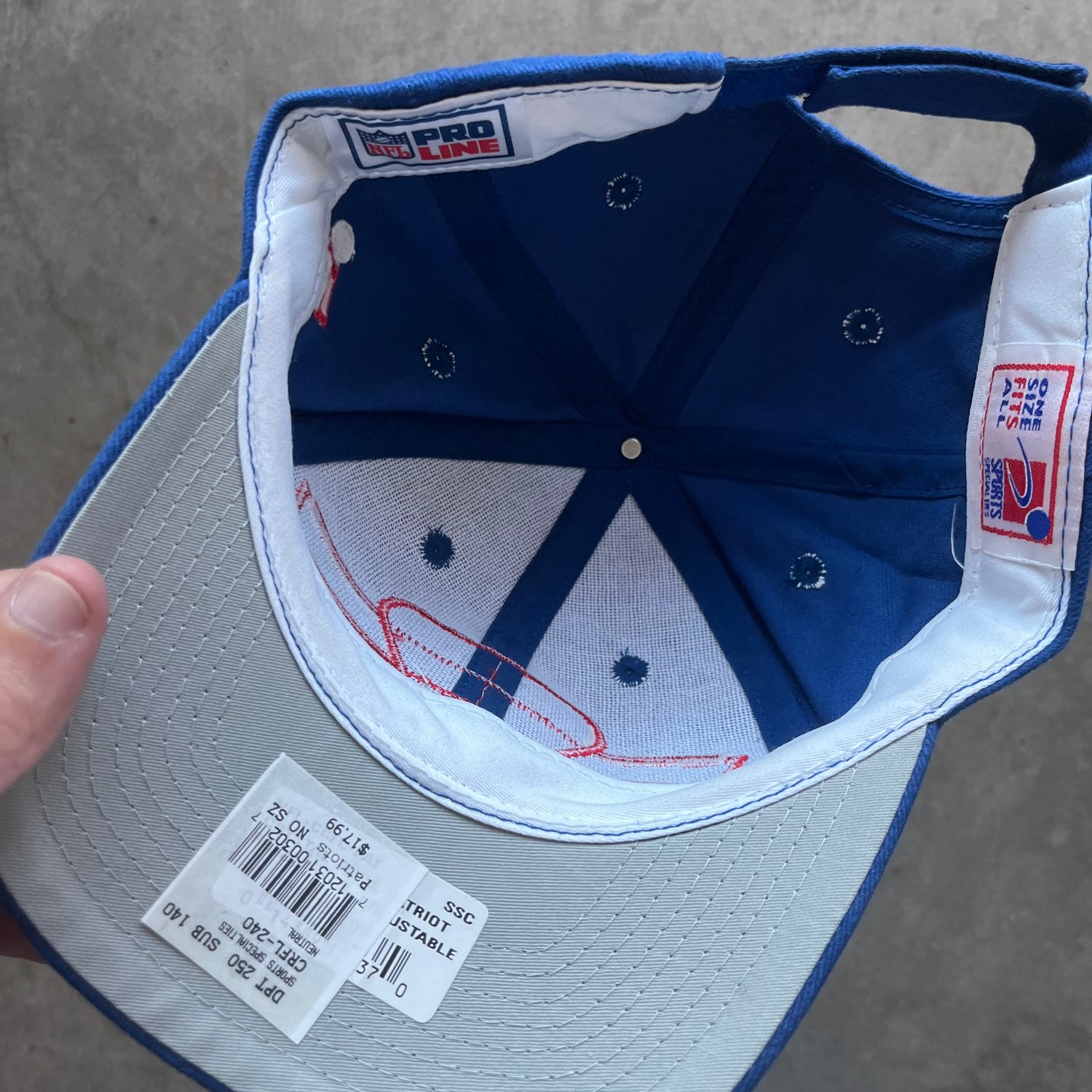 90s Patriots Strapback Brand New