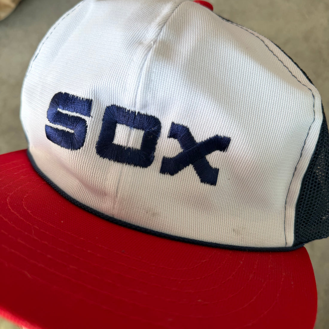 80s Chicago White Sox SnapBack Hat