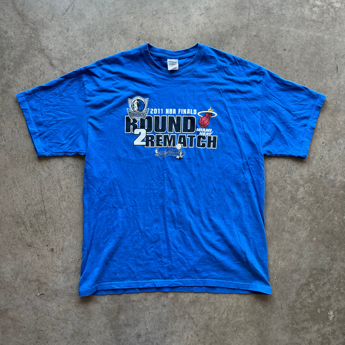 XL 2011 Mavs Championship Tee