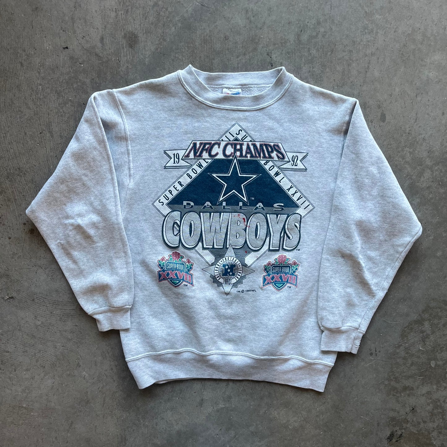 M 92 Cowboys Crewneck