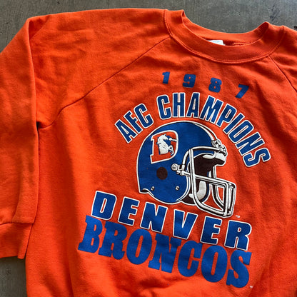 M 87 Broncos Crewneck