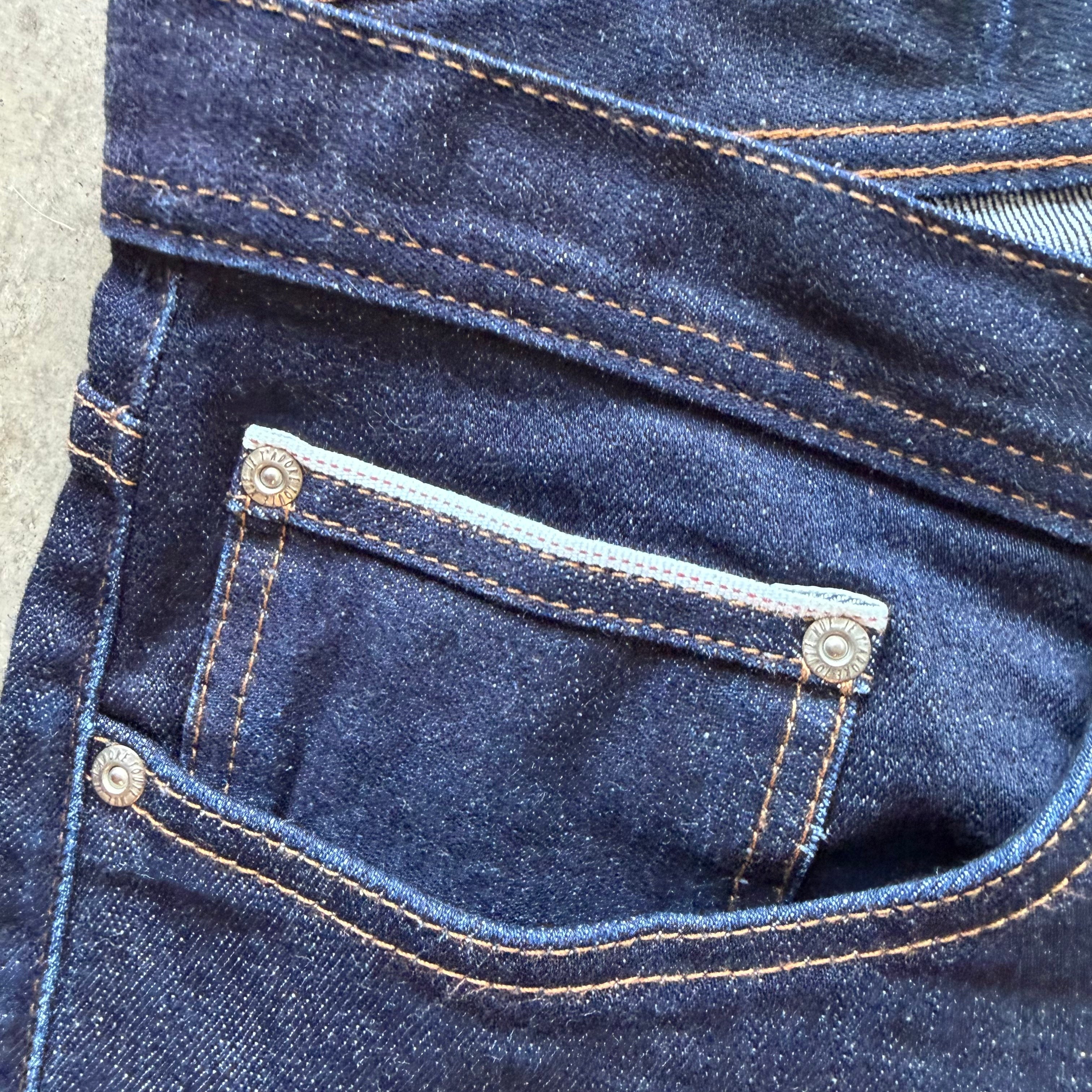 36x29 Naked and Famous Selvedge Denim