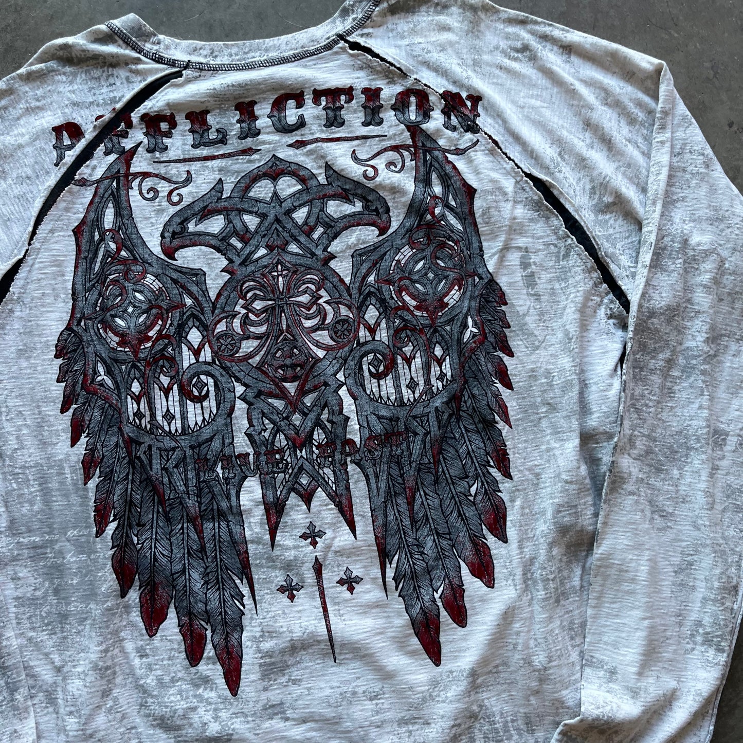 XXXL Y2K Affliction Longsleeve