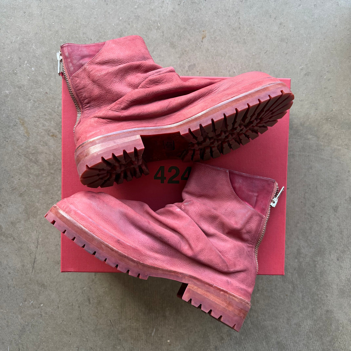 11 424 Marathon Boots Red