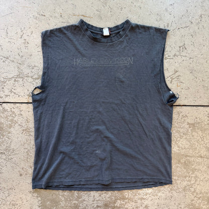XXL 00s Sleevless Harley Tee