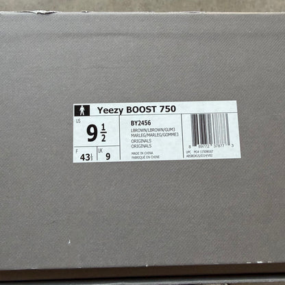 9.5 Used Yeezy 750 Chocolate
