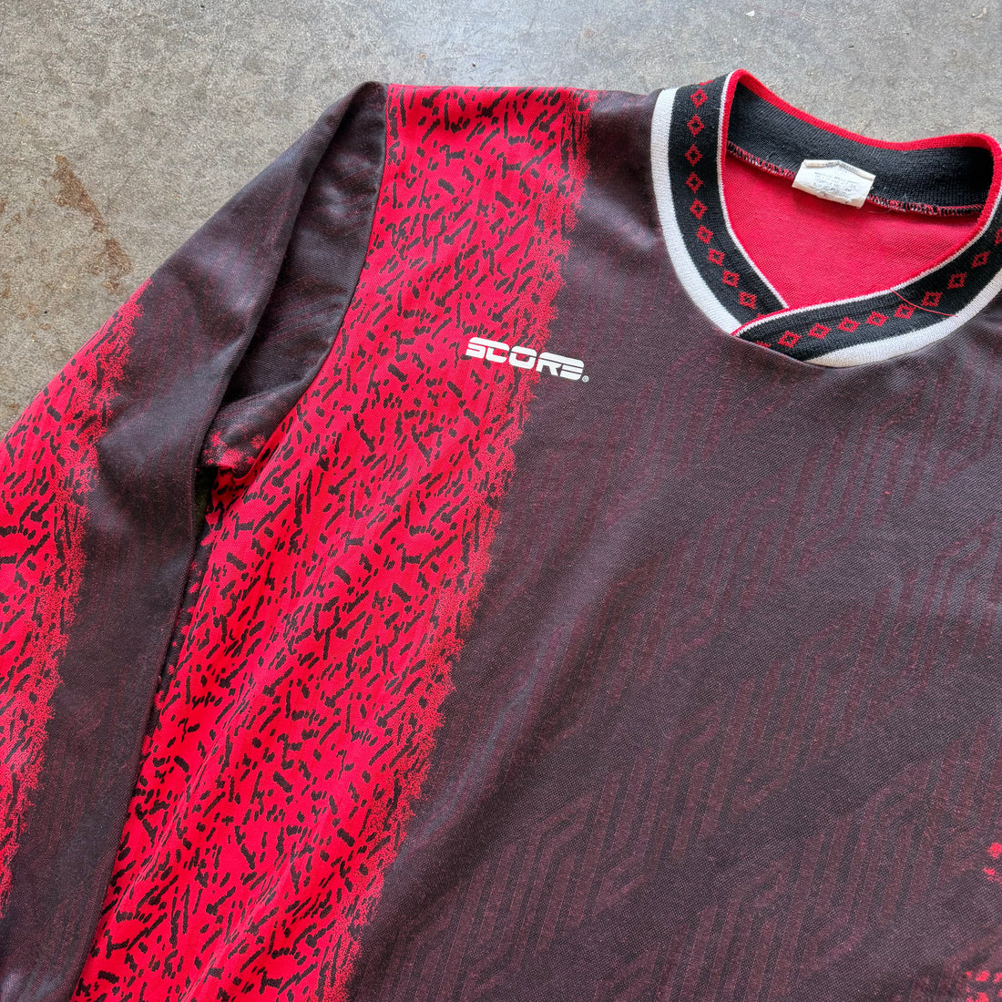 XL 90s Score Soccer Goalie Jersey