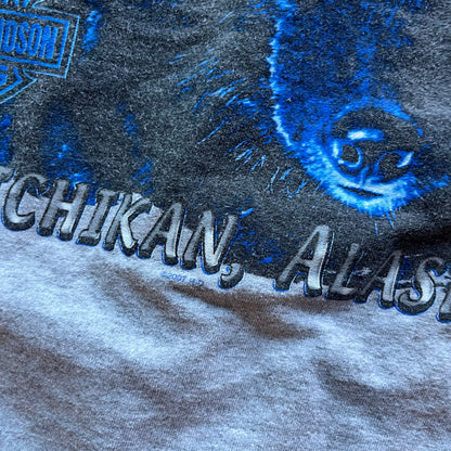 M 00s Alaska Harley Tee