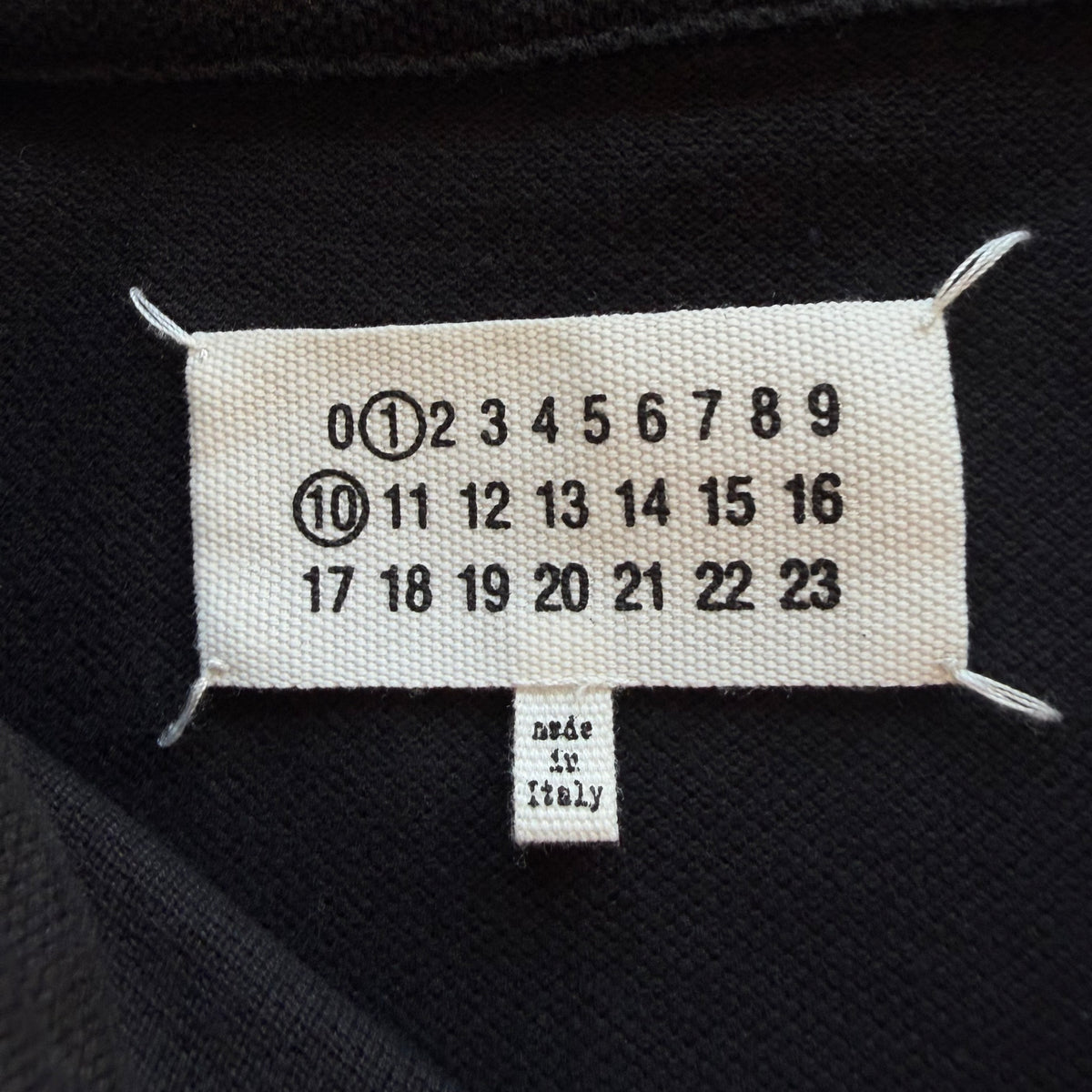 XXL Margiela Polo Black