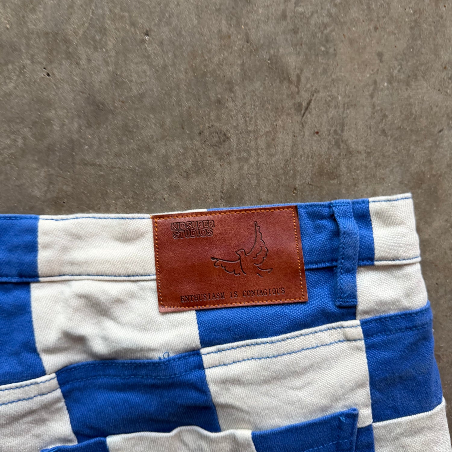 38x31 Kid Super Checkered Pants