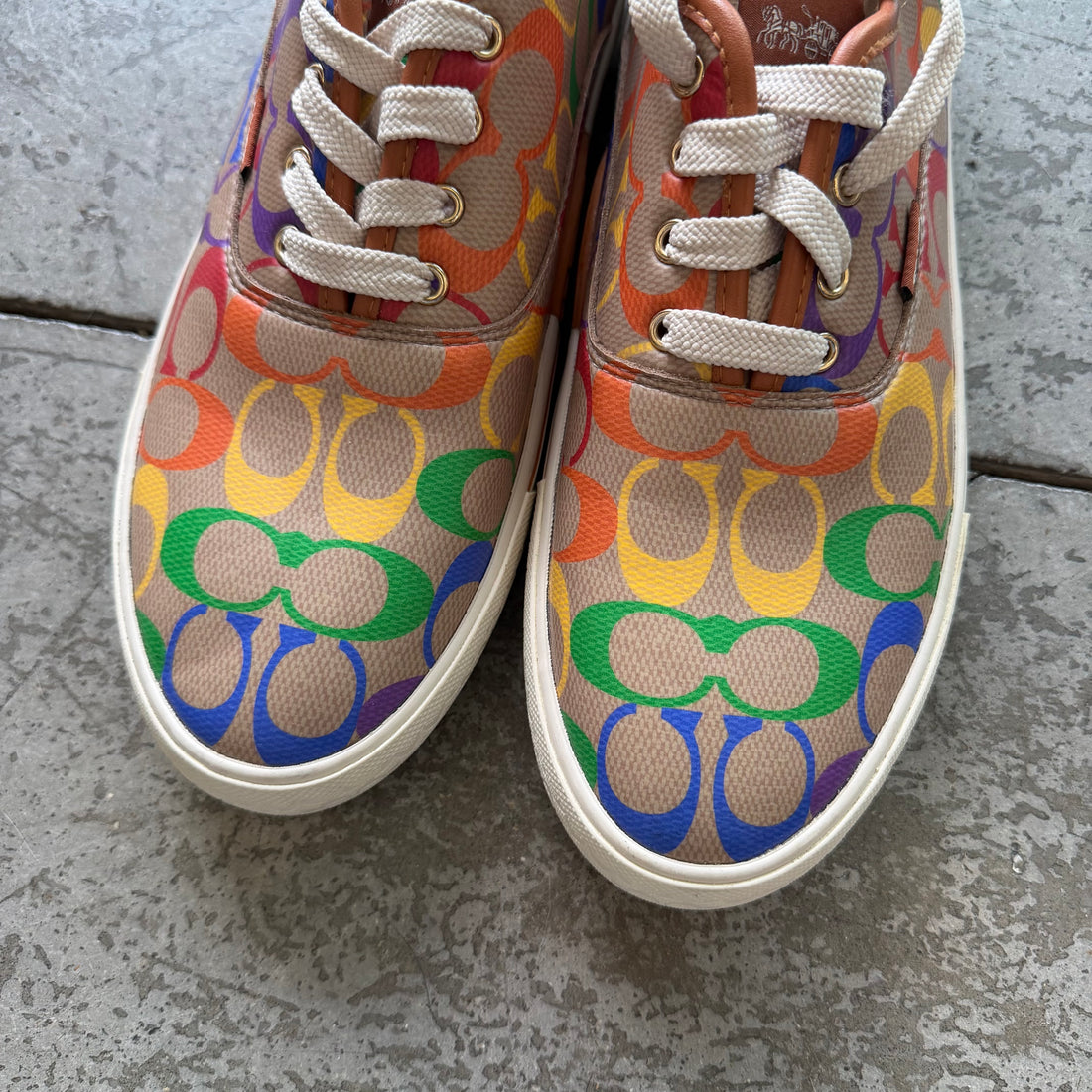 9.5w/8m Vnds Coach CitySole Skate Multicolor