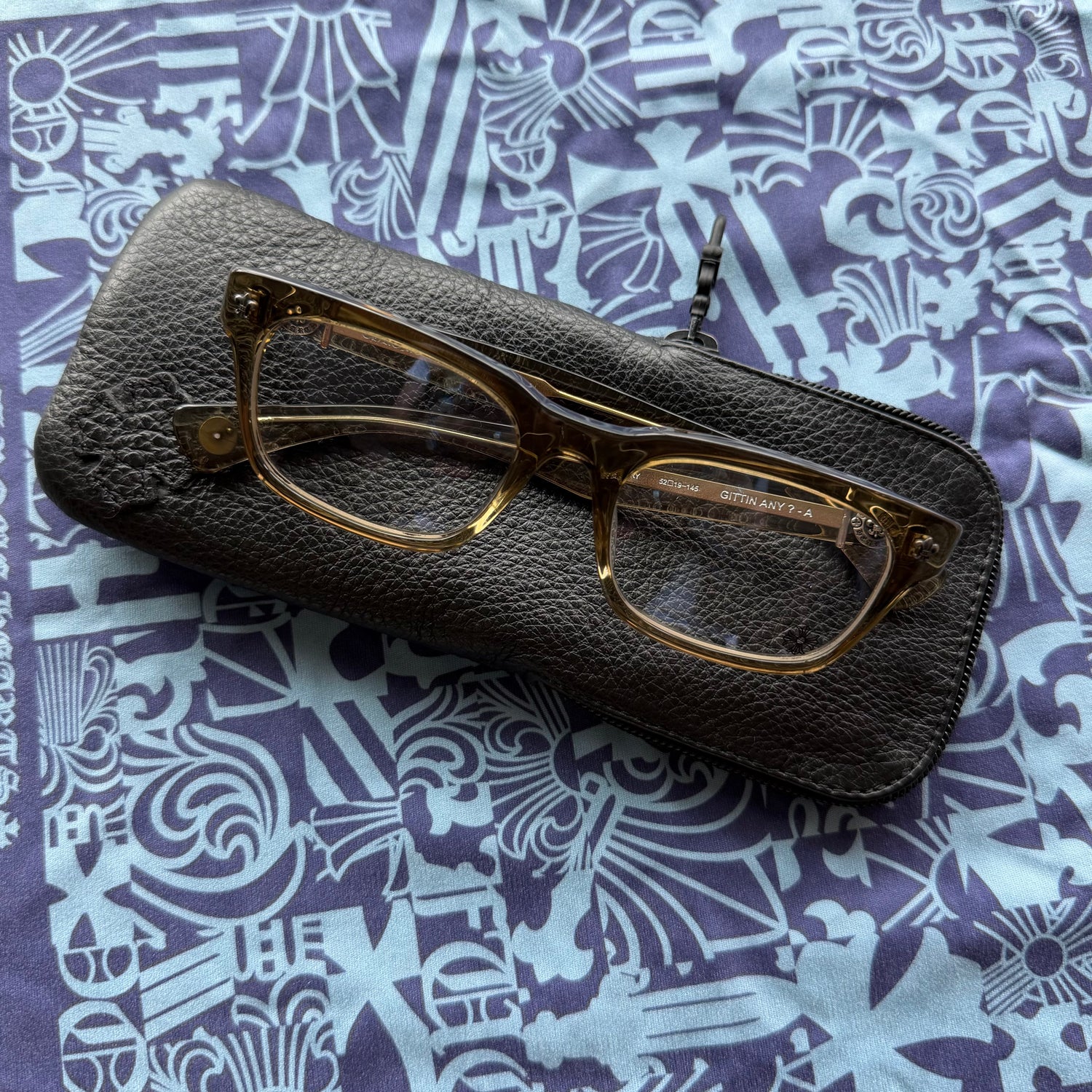 Chrome Hearts Gittin Any? Green Glasses