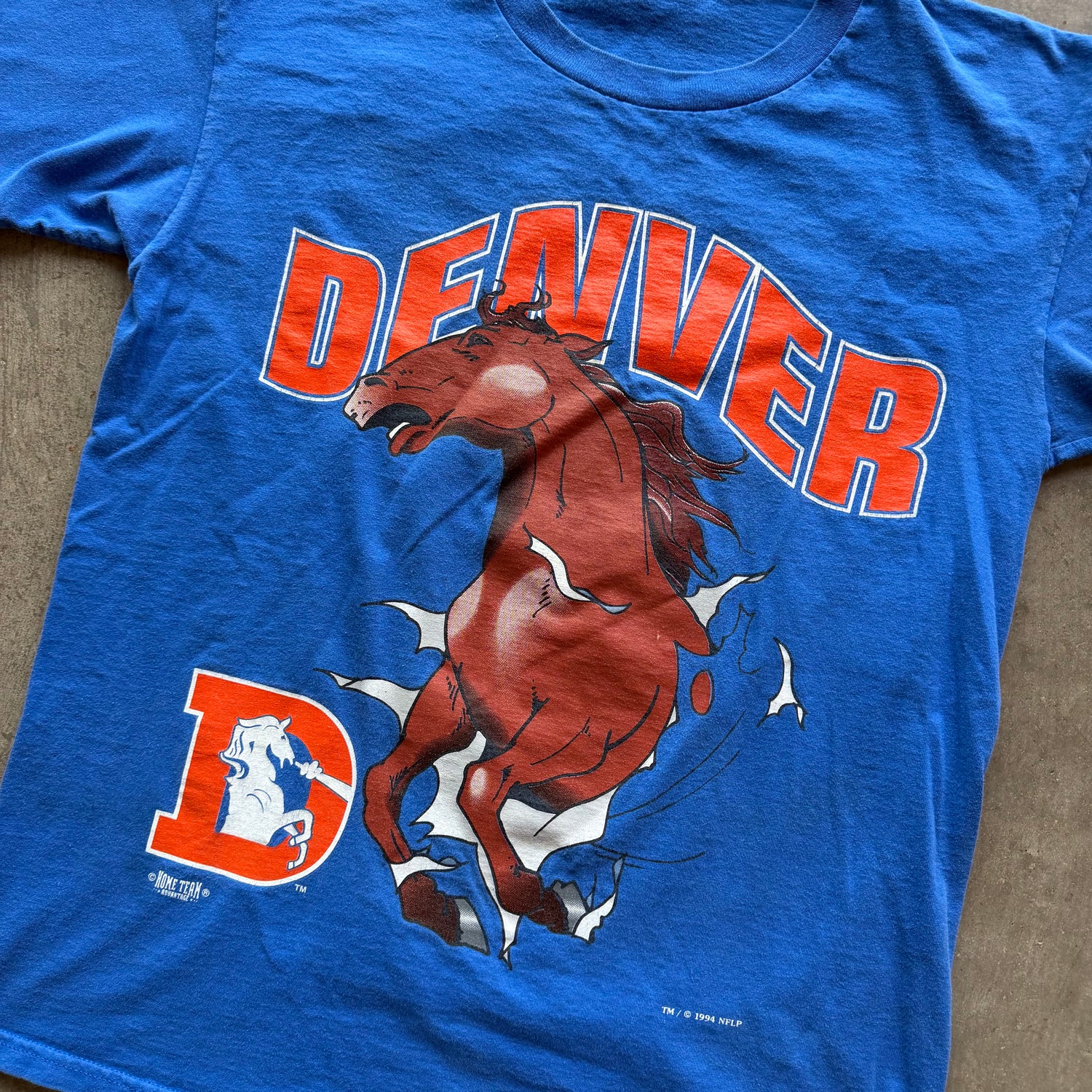 L 90s Denver Broncos Tee