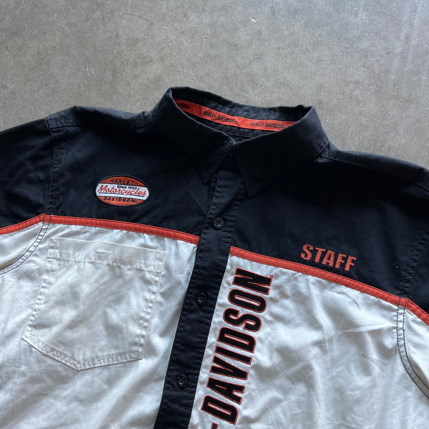 XL 00s Harley Work Shirt