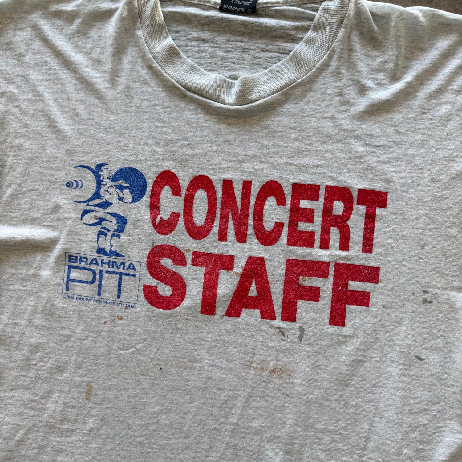 XL 90s Concert Security Tee