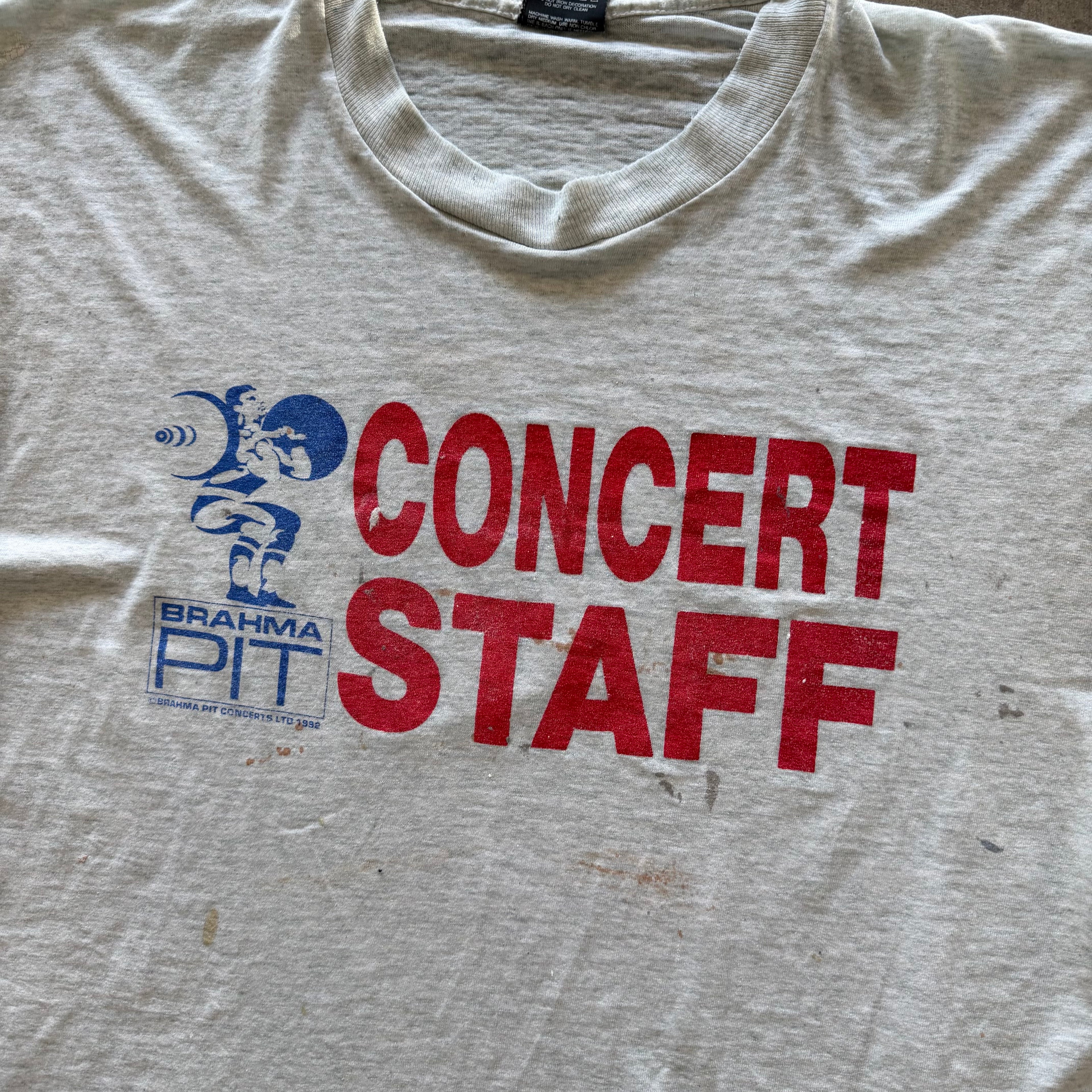 XL 90s Concert Security Tee