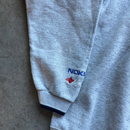 L 00 Nokia Sugar Bowl Crewneck