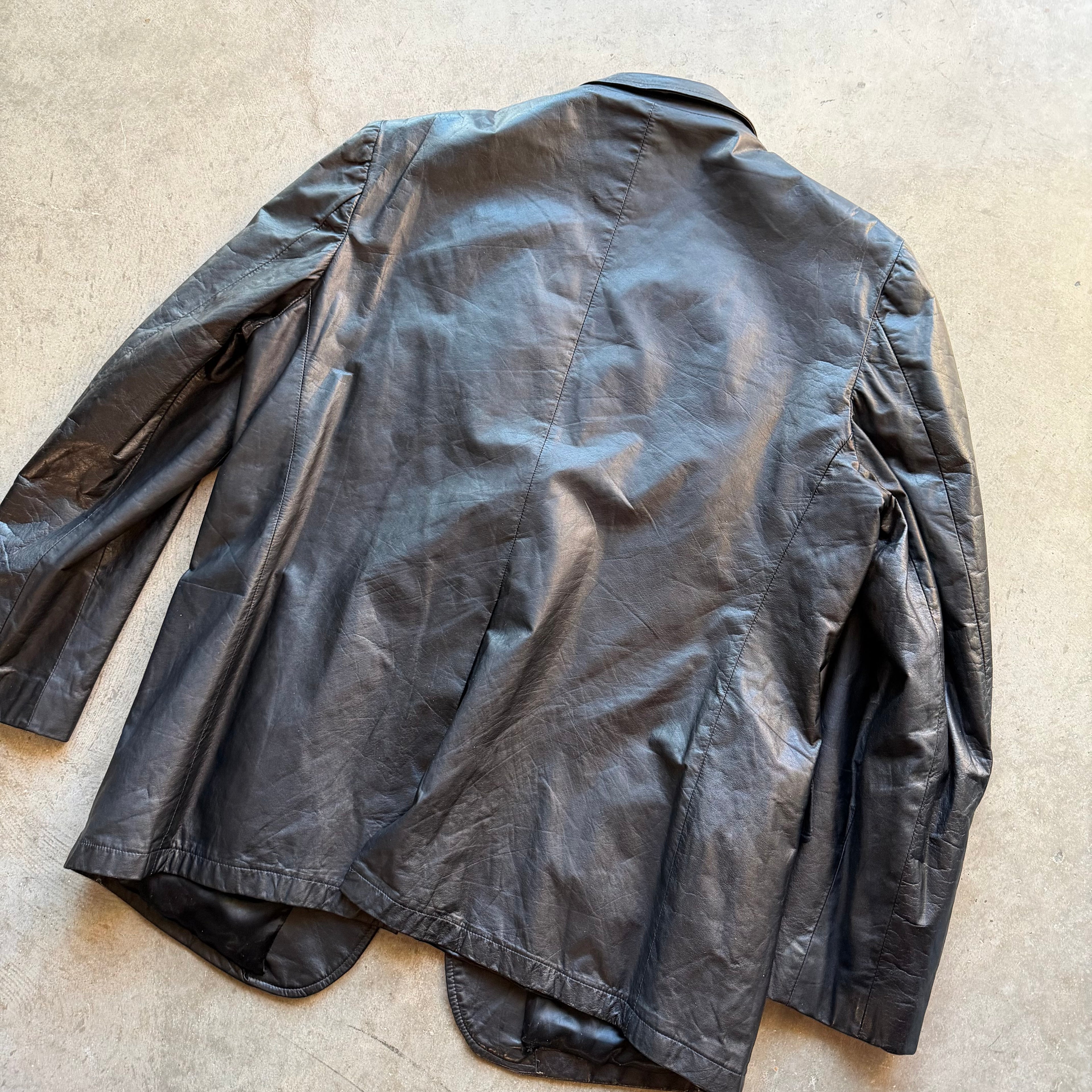 XL 90s Newman Marcus Leather Jacket