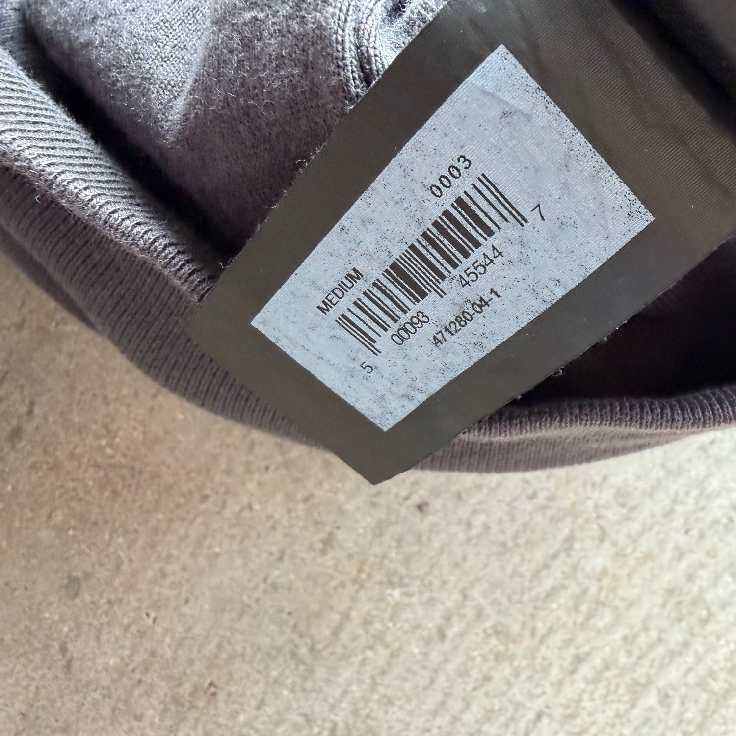 M Yeezy Gap Dove Hoodie Black