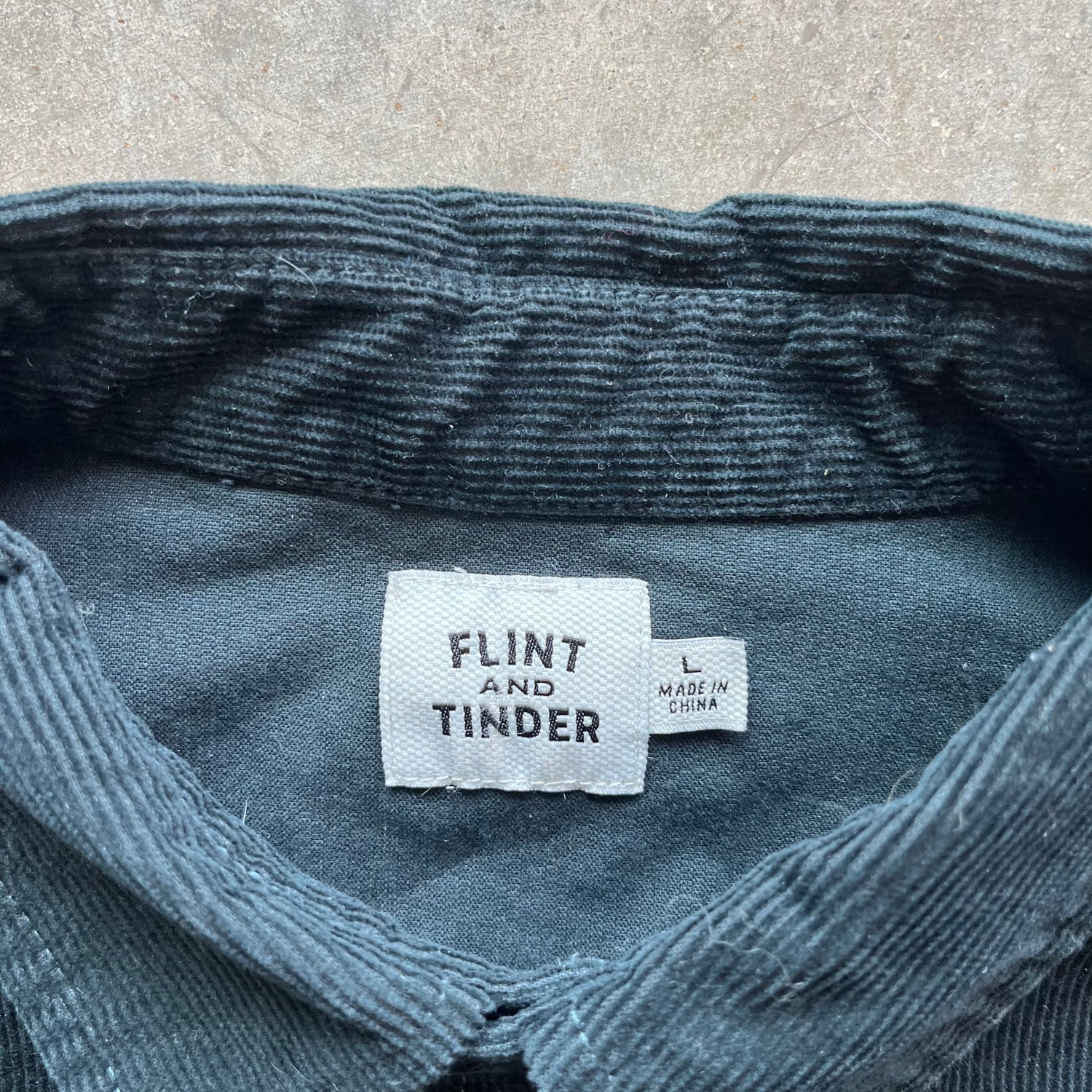 L Flint &amp; Tinder Corduroy Pearl Snap