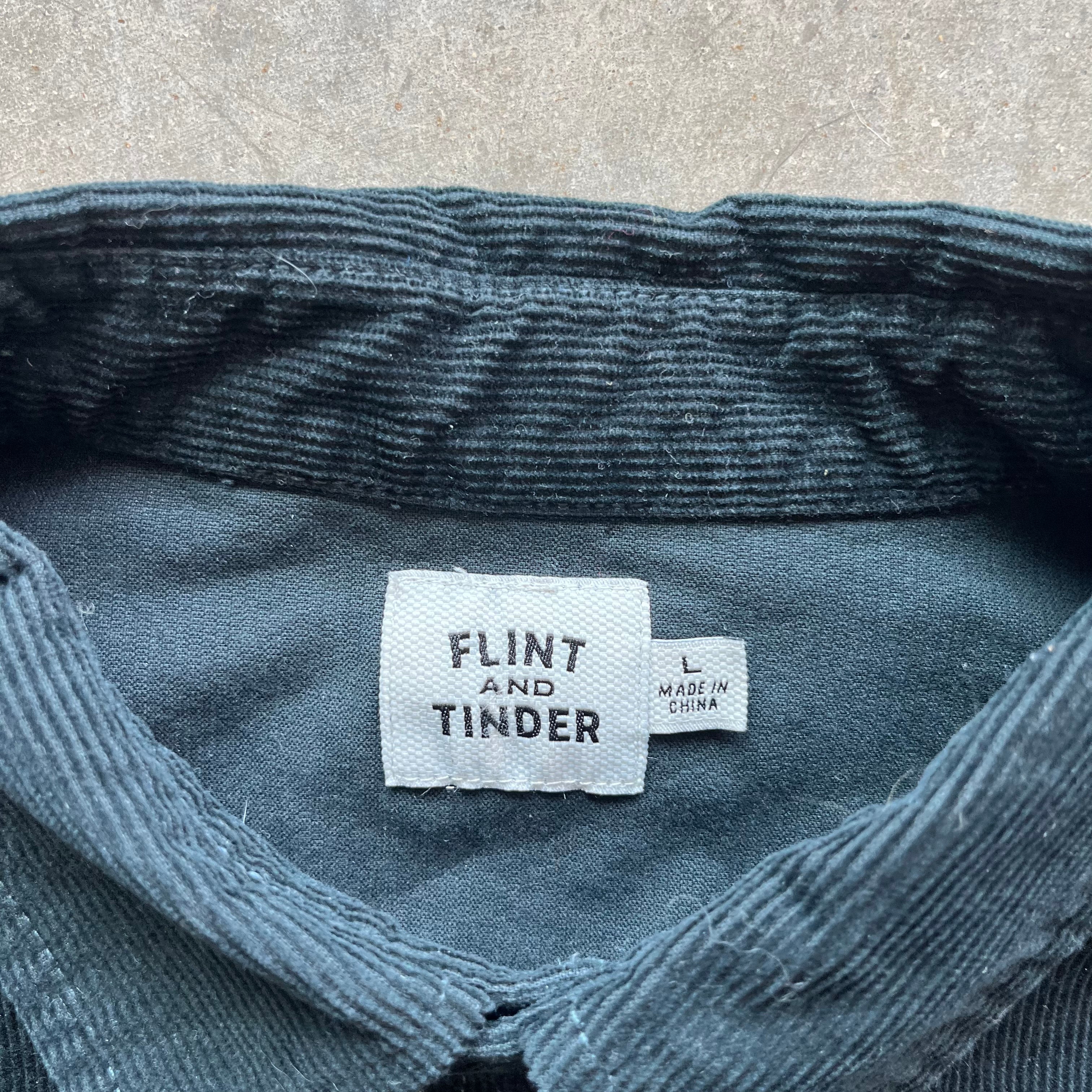 L Flint &amp; Tinder Corduroy Pearl Snap