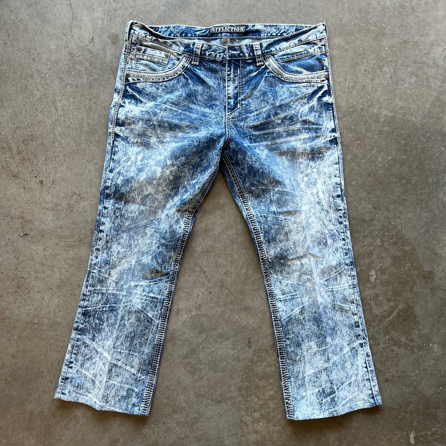 40x34 Y2K Affliction Jeans