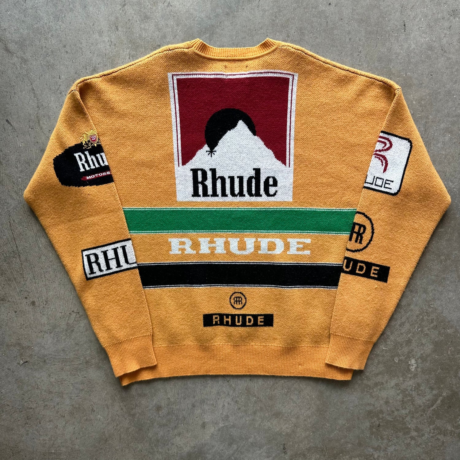 XL Rhude Intarsia Knit Sweater