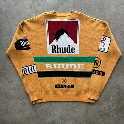 XL Rhude Intarsia Knit Sweater