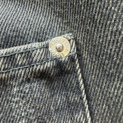 34x34 Louis Vuitton Black Denim