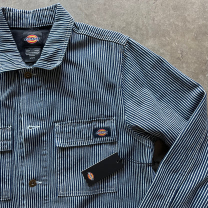 M Striped Dickies Work Jacket