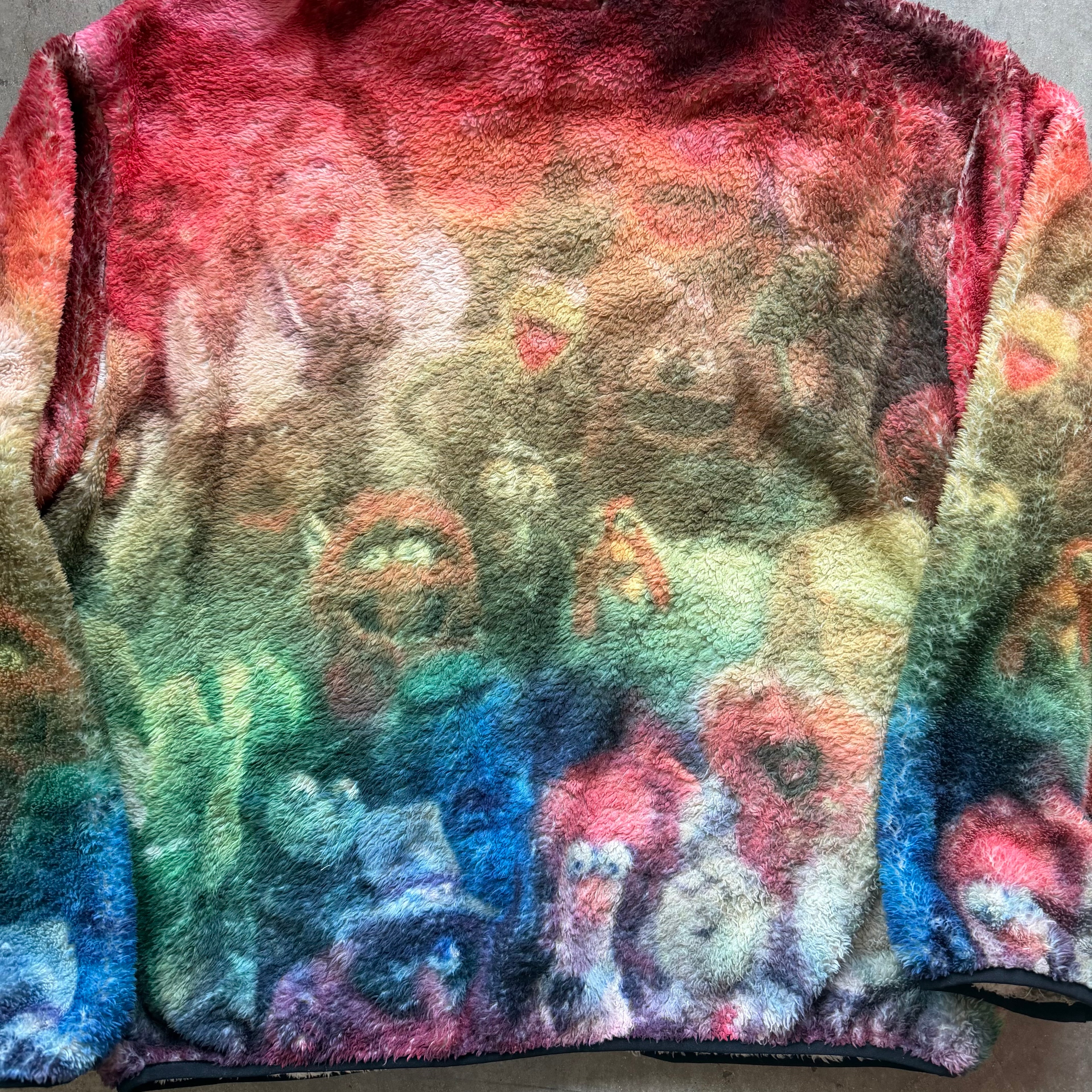 L Supreme Multicolor Muppets Fleece