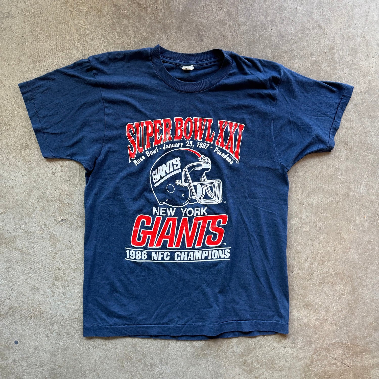 L 80s New York Giants Tee